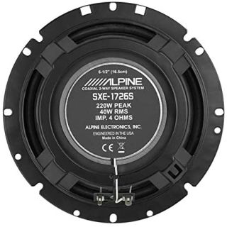Alpine Parlante SXE-1726S 2 Vias 61/2 220W 4Ohm